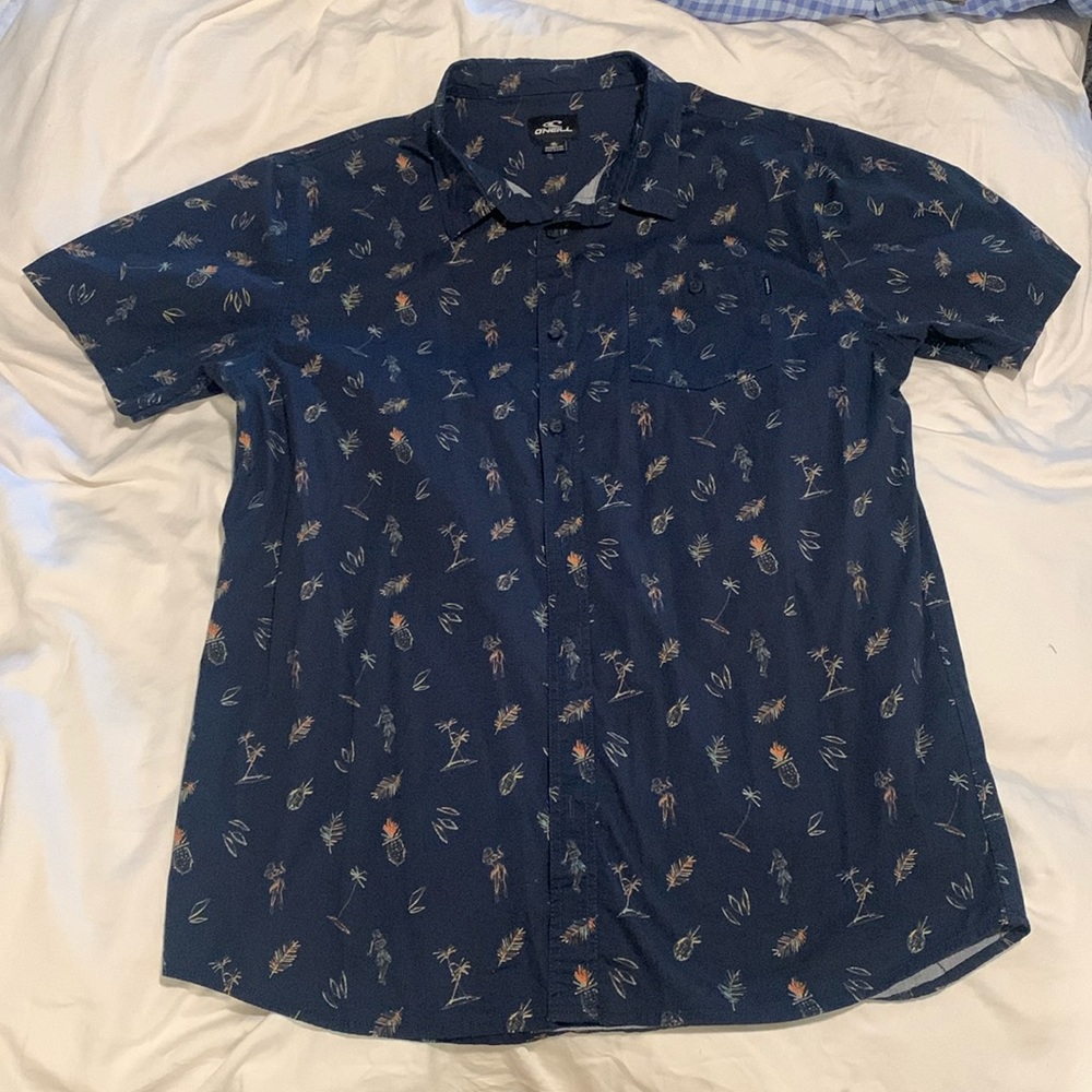 Men’s O’Neill short sleeve collared shirt, Hawaiian style